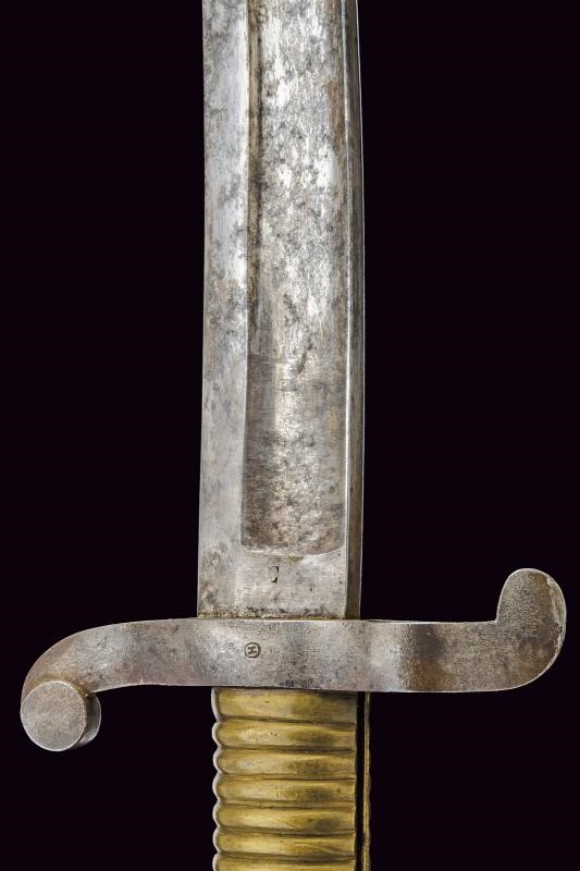 Francotte (attrib.), Carabina a luminello Minie-Petrovic-Francotte con baionetta, Principato di S...