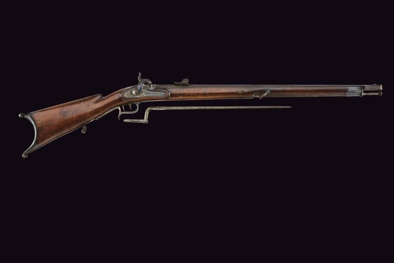 Carabina federale Mod. 1851, con baionetta, metà del XIX secolo