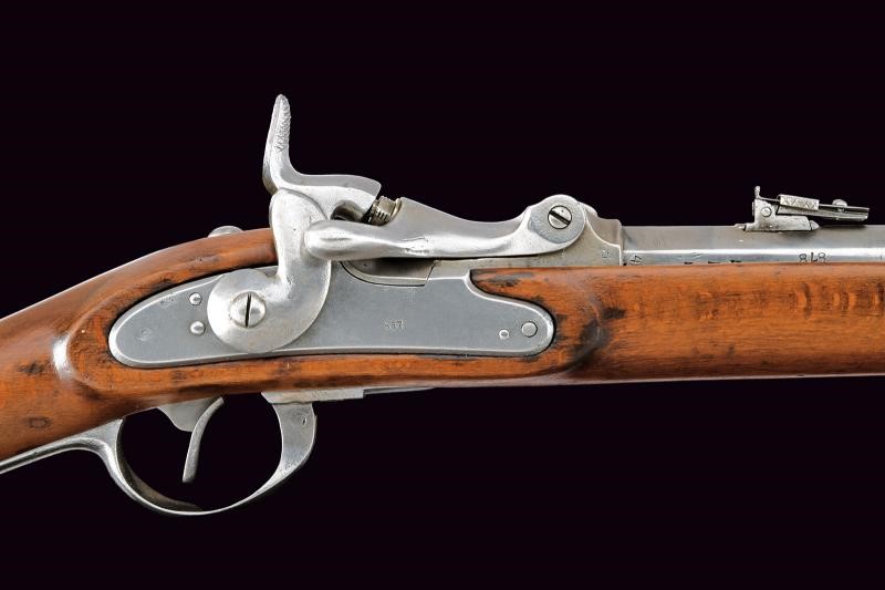 Fucile da fanteria a retrocarica Wanzel Mod. 1854/67, con baionetta (Austria, 1857)