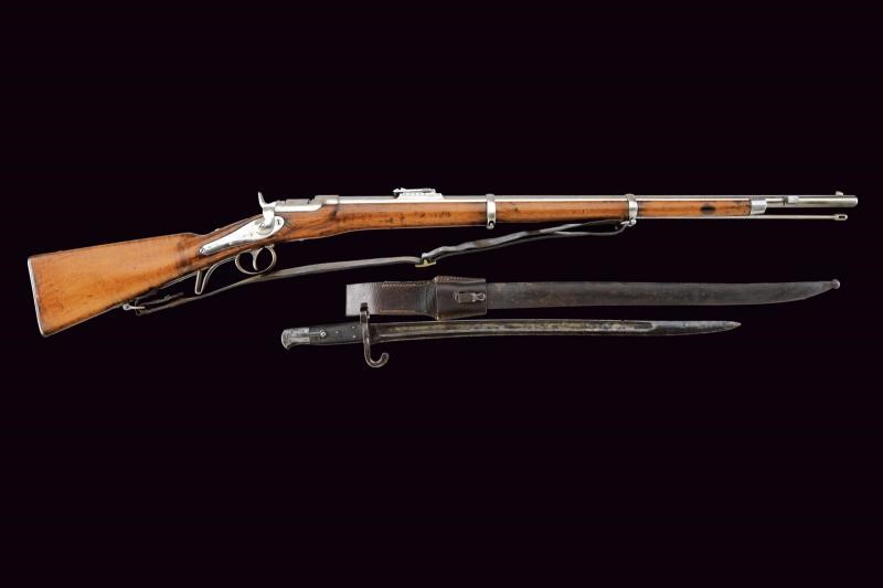 Austria, Fucile Werndl Mod. 1867 da fanteria e cacciatori con baionetta (cal. 11 mm), 1870