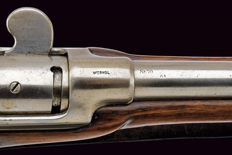 Austria, Fucile Werndl Mod. 1867 da fanteria e cacciatori con baionetta (cal. 11 mm), 1870