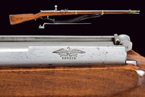 A rare 1841 model Dreyse rifle, with bayonet