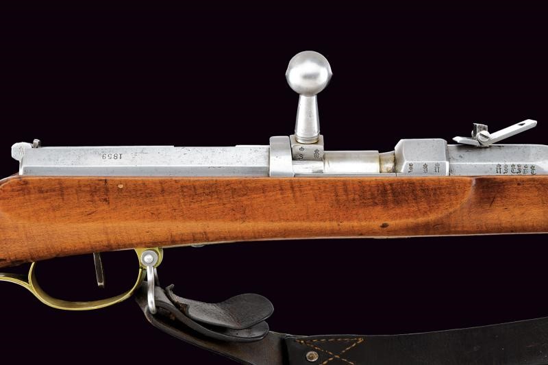 Dreyse, Raro fucile mod. 1841 con baionetta, canna rigata e otturatore marcato “DANZIG”