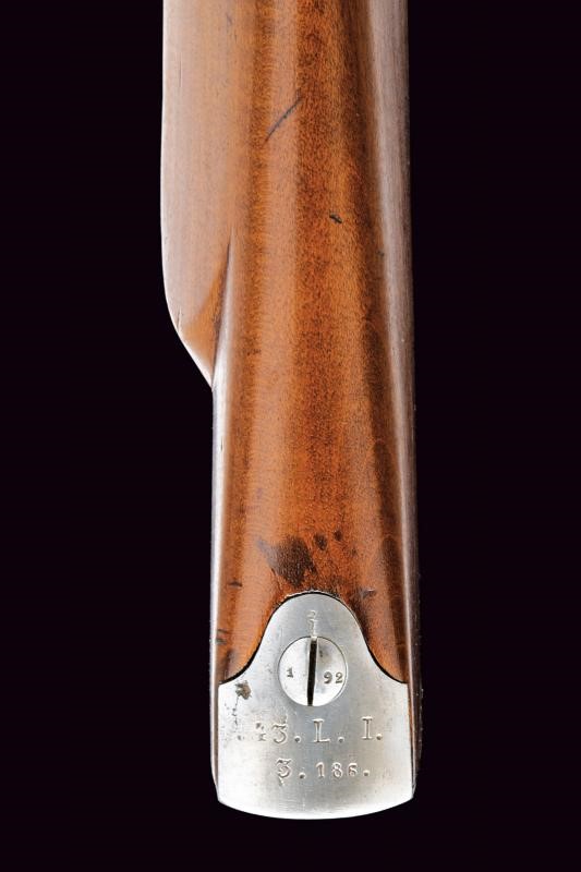Dreyse, Raro fucile mod. 1841 con baionetta, canna rigata e otturatore marcato “DANZIG”