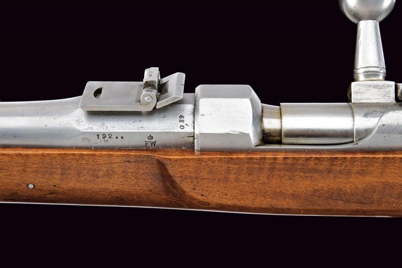 Dreyse, Raro fucile mod. 1841 con baionetta, canna rigata e otturatore marcato “DANZIG”