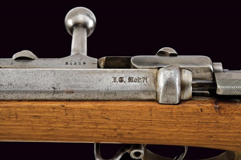 Mauser, Fucile Mod. 71 a retrocarica (Spandau), 1875