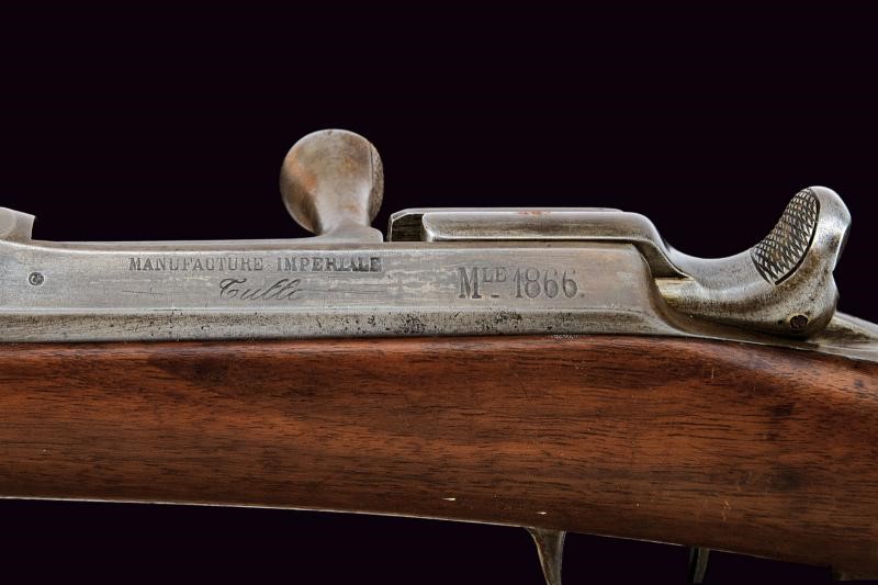Fucile Chassepot Mod. 1866, Tulle, 11 mm, lunghezza 130 cm (1868)