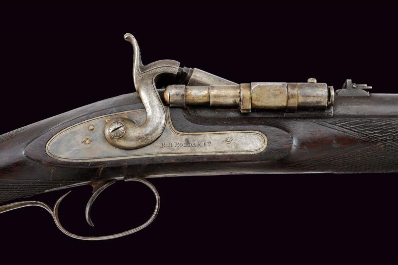 Rodda & Co., Carabina da caccia Snider-Enfield, marcature R.B. RODDA & CO., 1870 circa