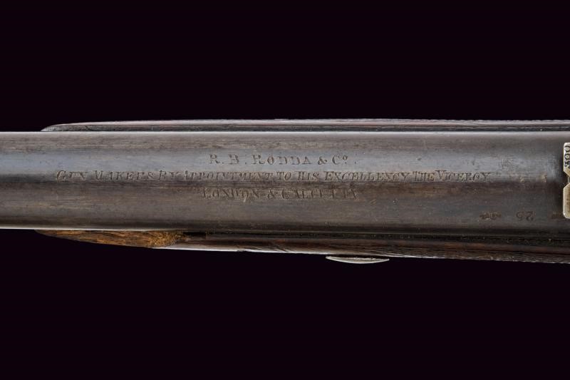 Rodda & Co., Carabina da caccia Snider-Enfield, marcature R.B. RODDA & CO., 1870 circa