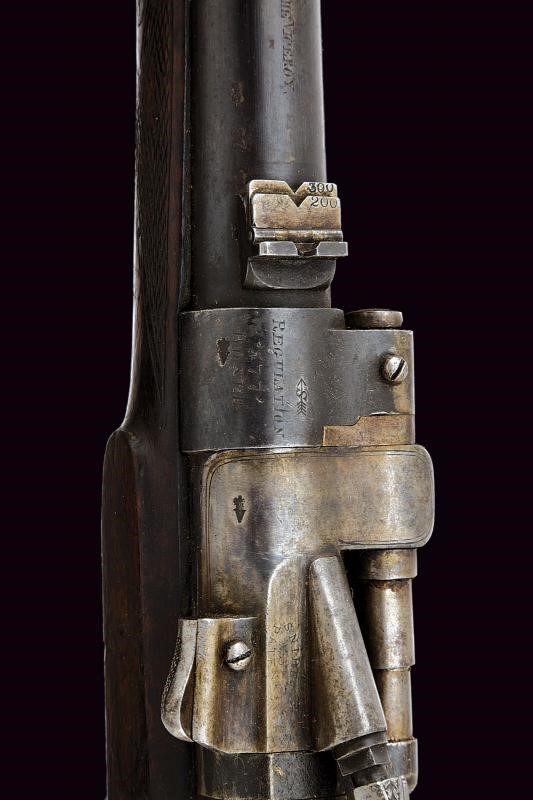 Rodda & Co., Carabina da caccia Snider-Enfield, marcature R.B. RODDA & CO., 1870 circa
