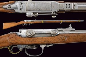 An interesting 1849/55 Infantry Kammerlader with Scheel system