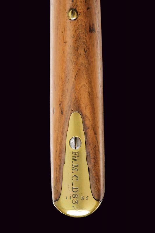 Kammerlader di fanteria mod. 1849/55 sistema Scheel, circa 1855