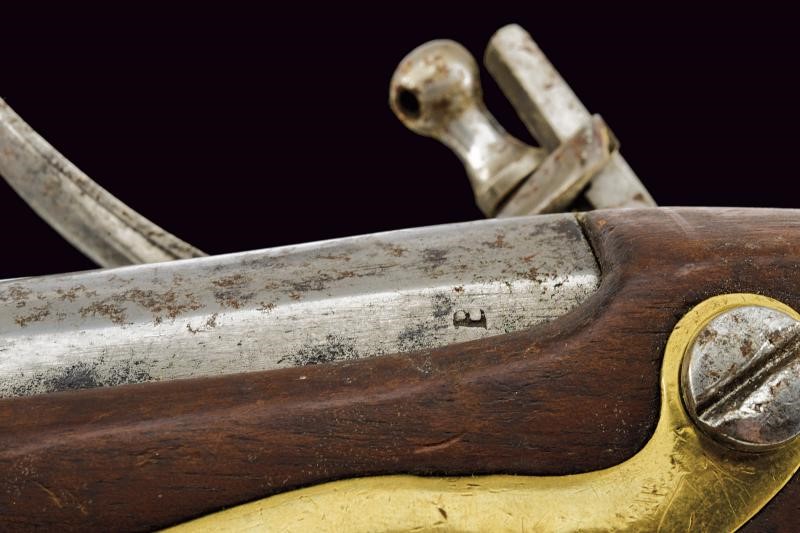 Francia, Pistola a pietra focaia tipo AN XIII