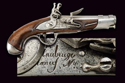 Maubeuge, Pistola a pietra focaia da gendarmeria mod. 1770