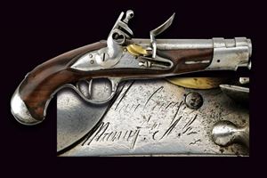 A gendarmerie flintlock pistol AN IX pattern