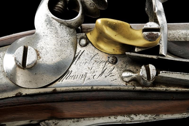 Pistola da gendarmeria a pietra focaia, Mod. AN IX, cal. 16 mm (Maubeuge)