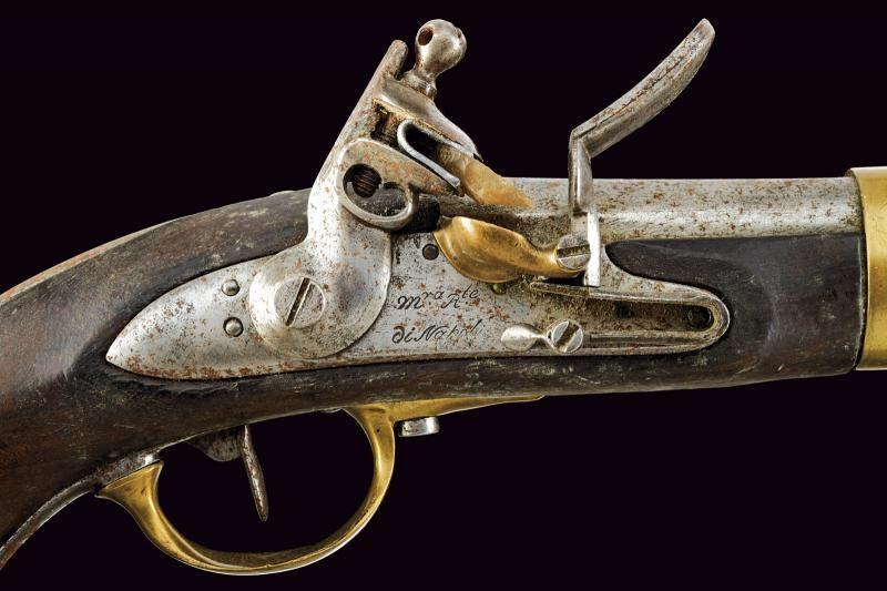 Napoli, Pistola a pietra focaia An XIII per dragoni