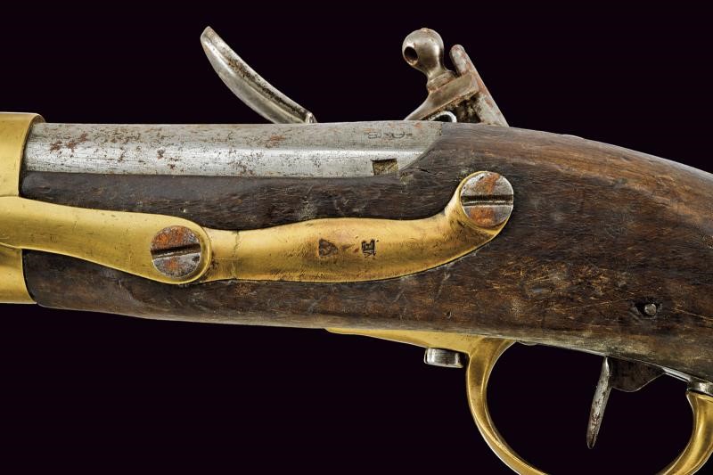 Napoli, Pistola a pietra focaia An XIII per dragoni