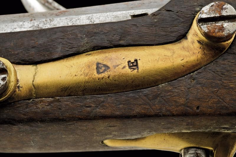 Napoli, Pistola a pietra focaia An XIII per dragoni