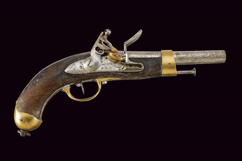 Napoli, Pistola a pietra focaia An XIII per dragoni