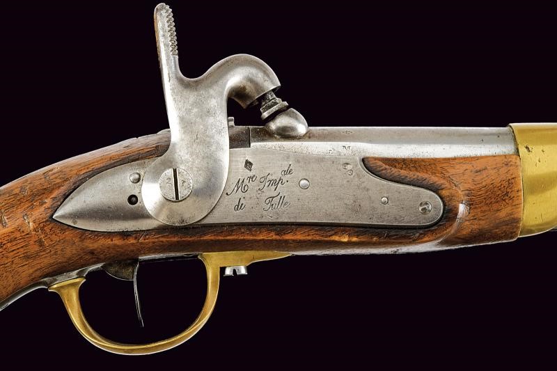 Pistola convertita a luminello Mod. 1816 T Bis, tulle, primi XIX secolo