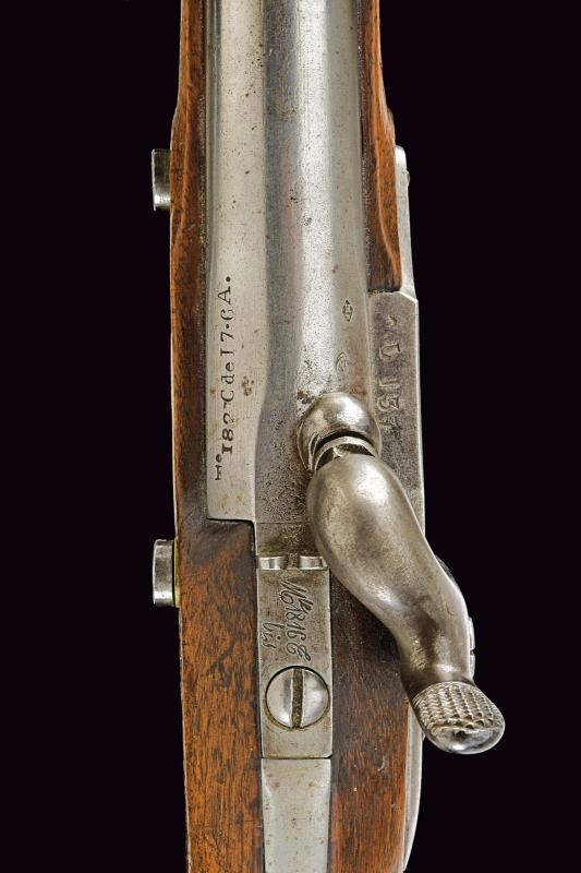 Pistola convertita a luminello Mod. 1816 T Bis, tulle, primi XIX secolo