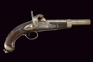 An 1844 model percussion pistol