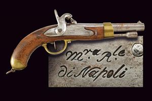 An interesting military pistol converted to percussion