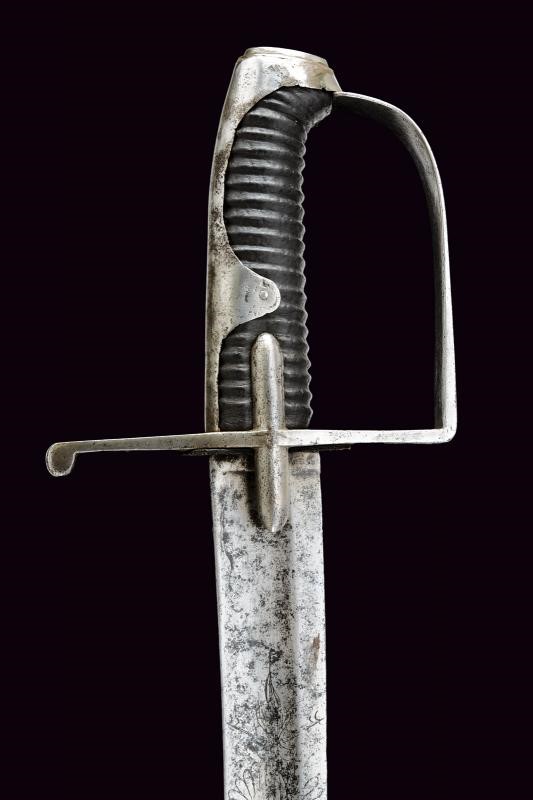 Collezione Iammarino, Sciabola per cavalleria leggera mod. 1768, fine XVIII secolo