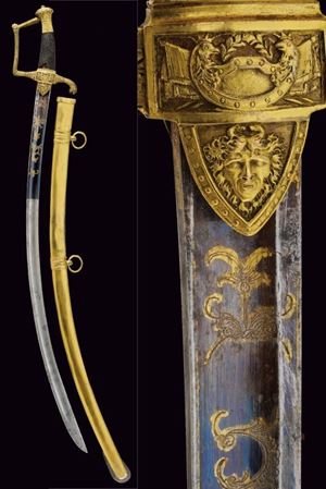 An elegant and rare general sabre, Model Vend&eacute;miaire An XII