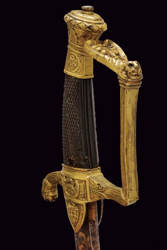 Primo Impero, Sciabola da generale modello “Vendemiaire” An XII
