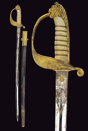 A navy officer's sabre