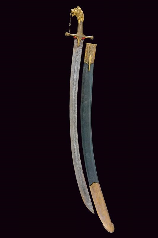 Sciabola da ufficiale d’epoca murattiana, Napoli, primo quarto del XIX secolo