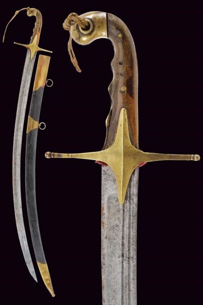 Regno di Sardegna, Sciabola all’orientale da ufficiale (1830-1840)