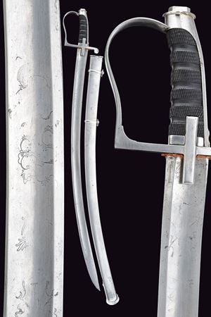 An 1855 Model sabre with hussar's blade
