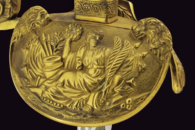 Regno delle Due Sicilie, Spada da funzionario, prima metà del XIX secolo