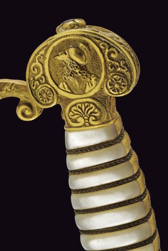 Regno delle Due Sicilie, Spada da funzionario, prima metà del XIX secolo