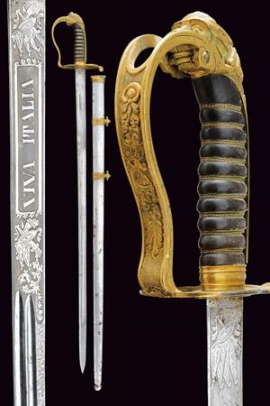 An 1847 model Civic Guard officer's sword