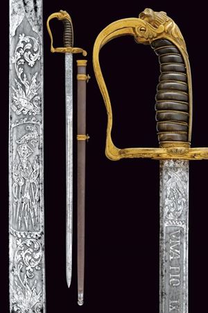 An 1847 model Officer's Sword for the Civic Guard