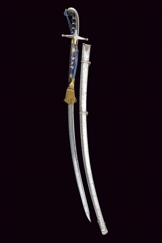 Regno di Sardegna, Sciabola da ufficiale del Corpo di Stato Maggiore, adozione 1843
