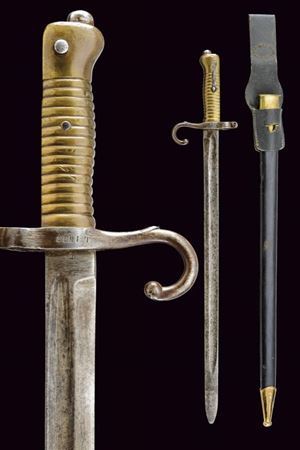 A rare 1870 Vetterli bayonet, first model
