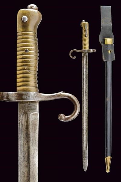 Regno d'Italia, Baionetta Vetterli Mod. 1870, primo tipo