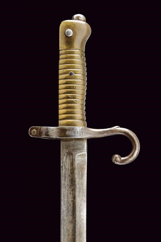 Regno d'Italia, Baionetta Vetterli Mod. 1870, primo tipo