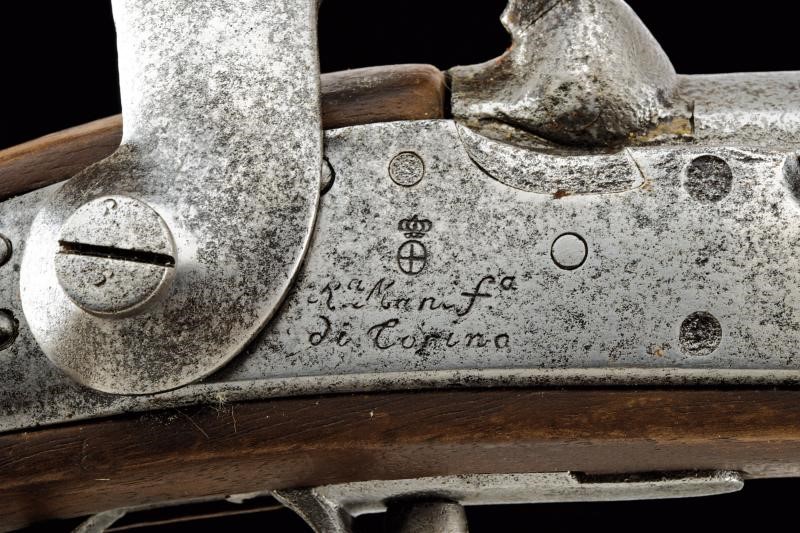 Torino, Pistola ridotta a luminello da cavalleria Mod. 1833/60