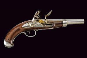 An AN XIII cavalry flintlock pistol
