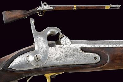 Moschetto a luminello da artiglieria Mod. 1844, metà del XIX secolo