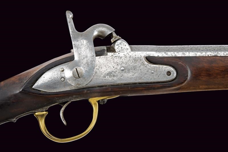 Moschetto a luminello da artiglieria Mod. 1844, metà del XIX secolo