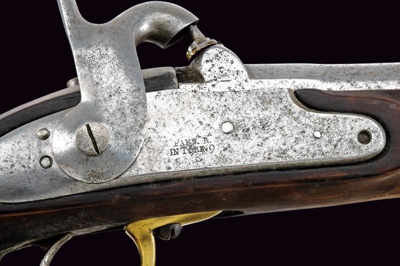 Moschetto a luminello da artiglieria Mod. 1844, metà del XIX secolo