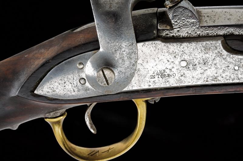 Moschetto a luminello da artiglieria Mod. 1844, metà del XIX secolo