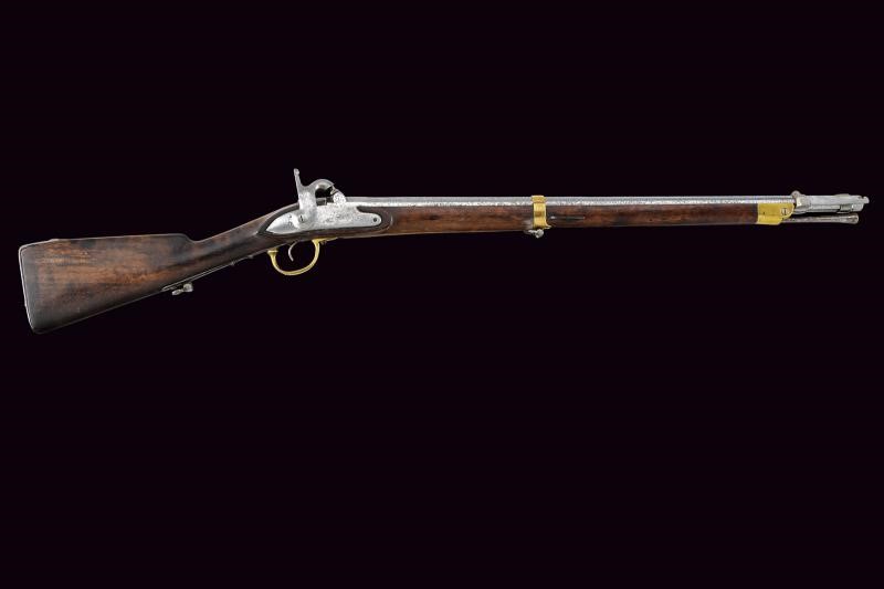 Moschetto a luminello da artiglieria Mod. 1844, metà del XIX secolo